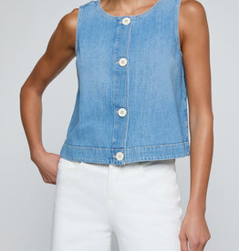L'AGENCE Foster Slvless A-Line Top