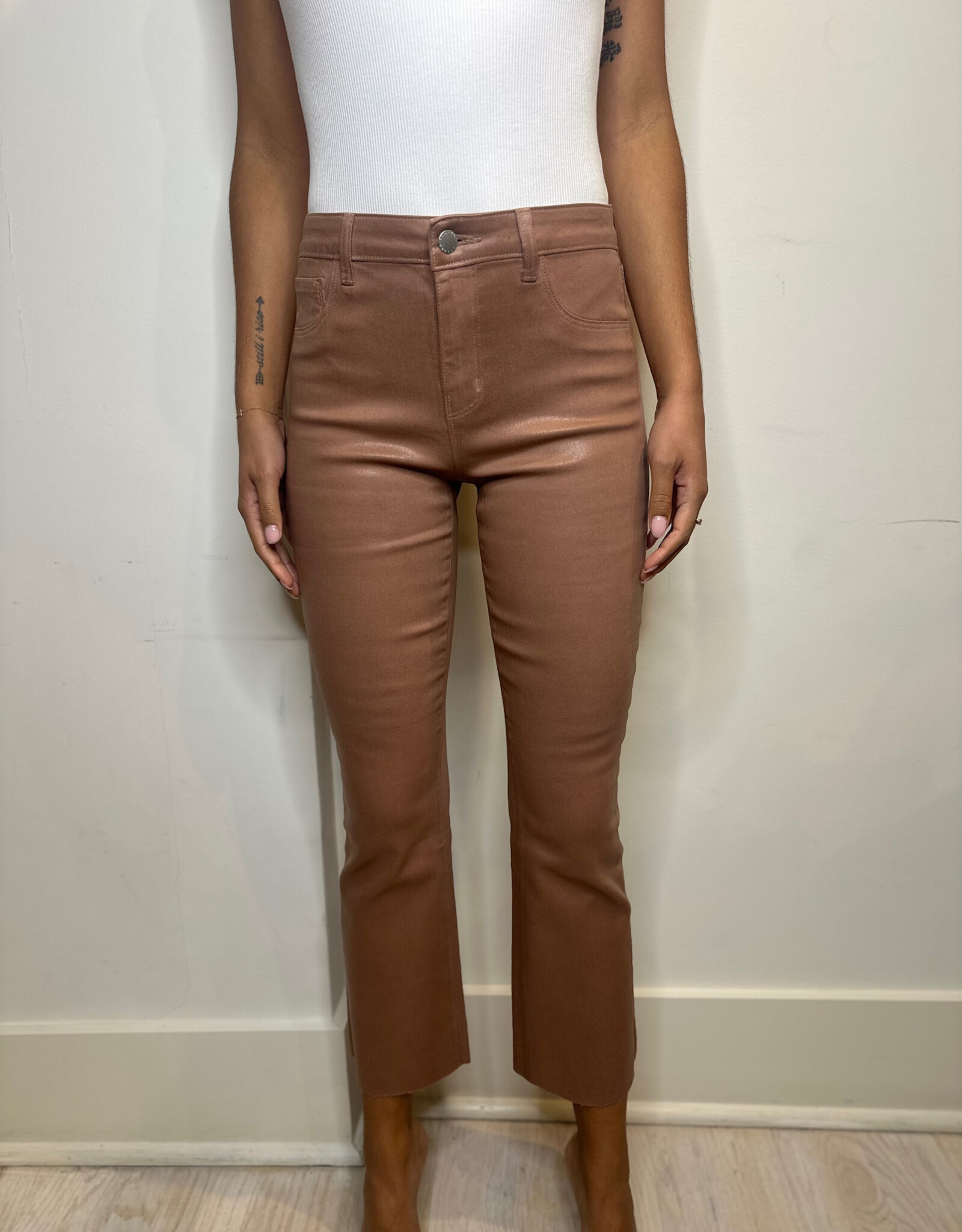 L'AGENCE Kendra H/R Crop Flare