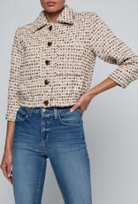 L'AGENCE Jia Crop 3/4 Slv Jacket