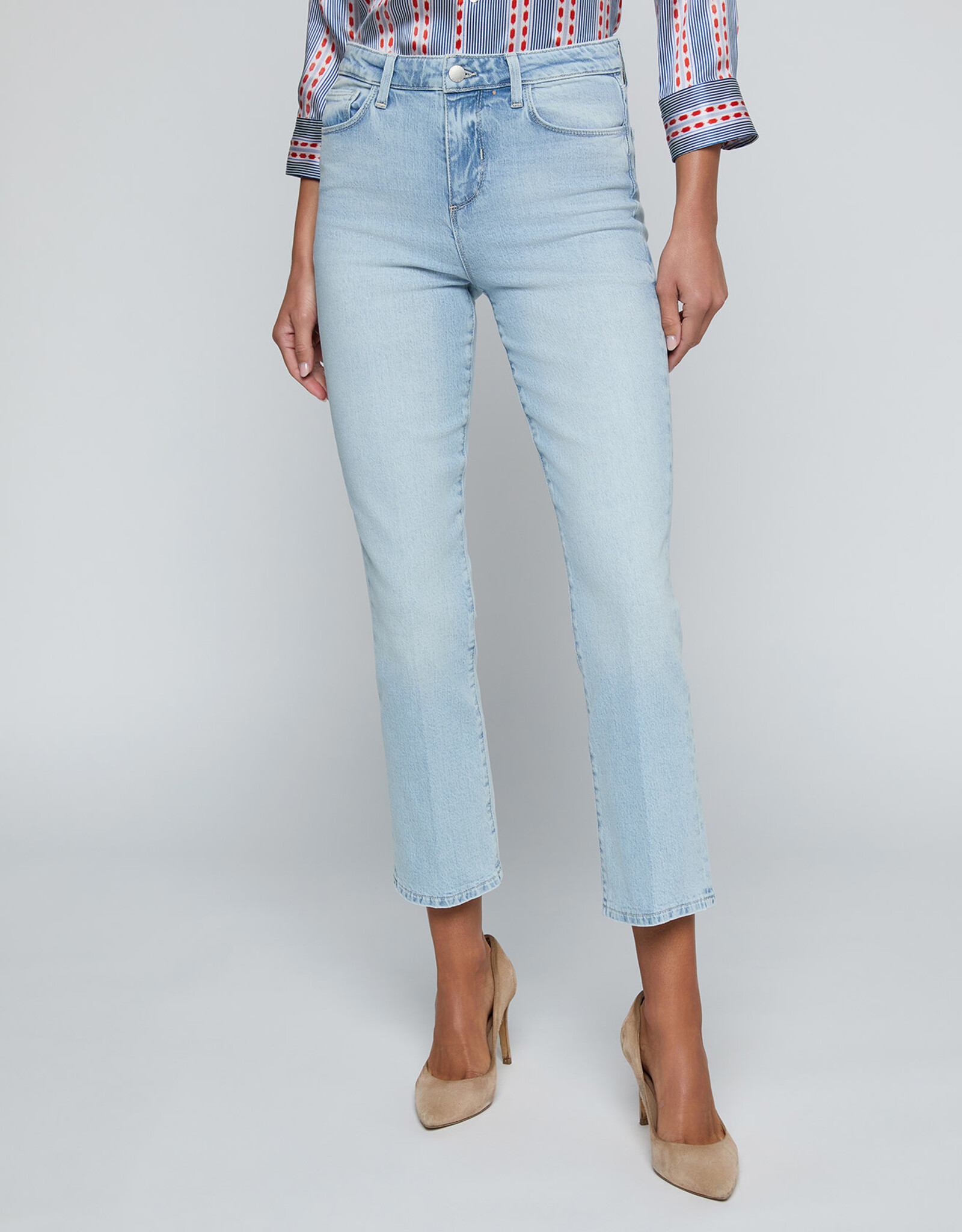 L'AGENCE Tati H/R Crop Micro Boot