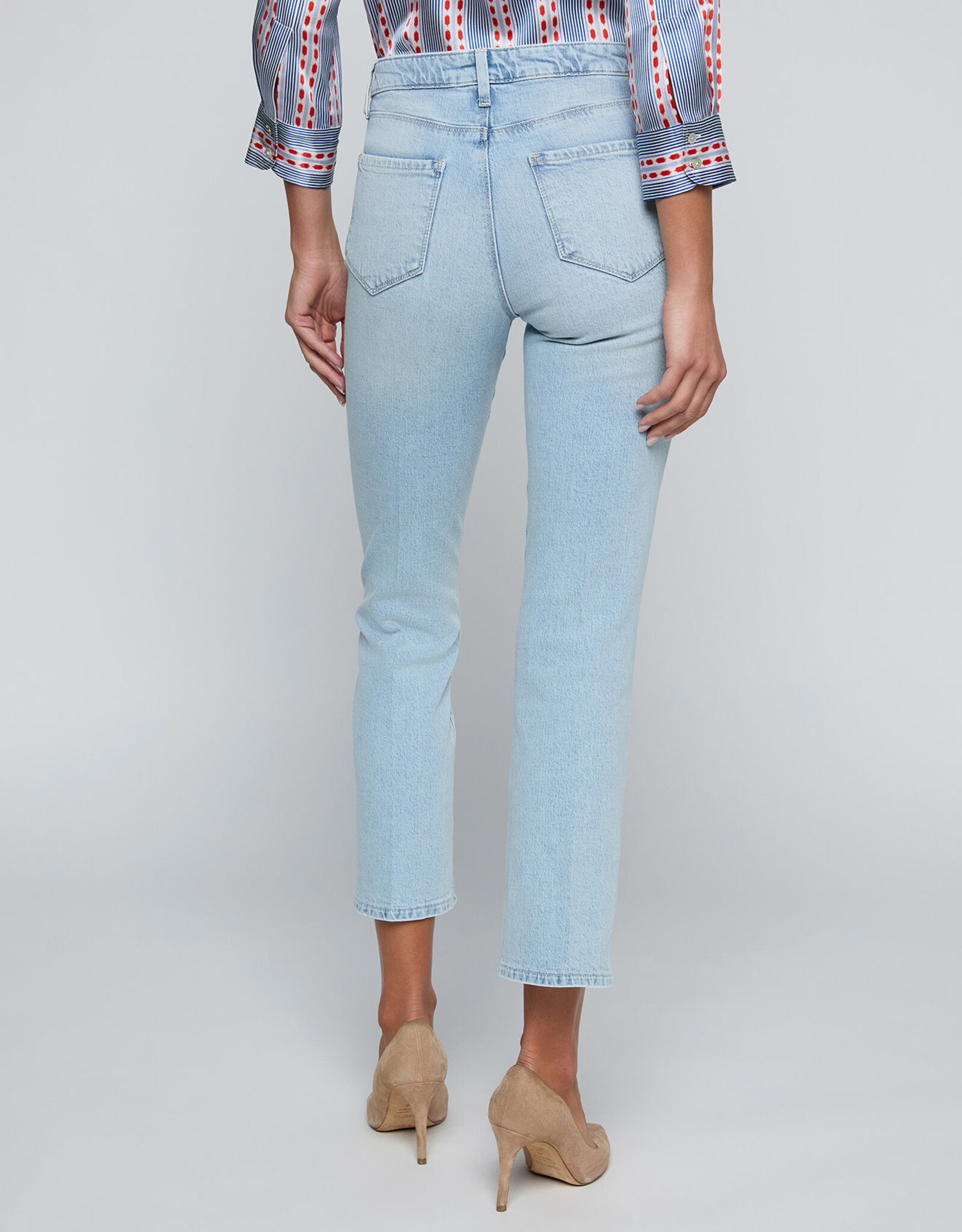 L'AGENCE Tati H/R Crop Micro Boot
