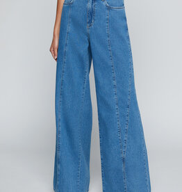 L'AGENCE Niles H/R Twist Wide Leg