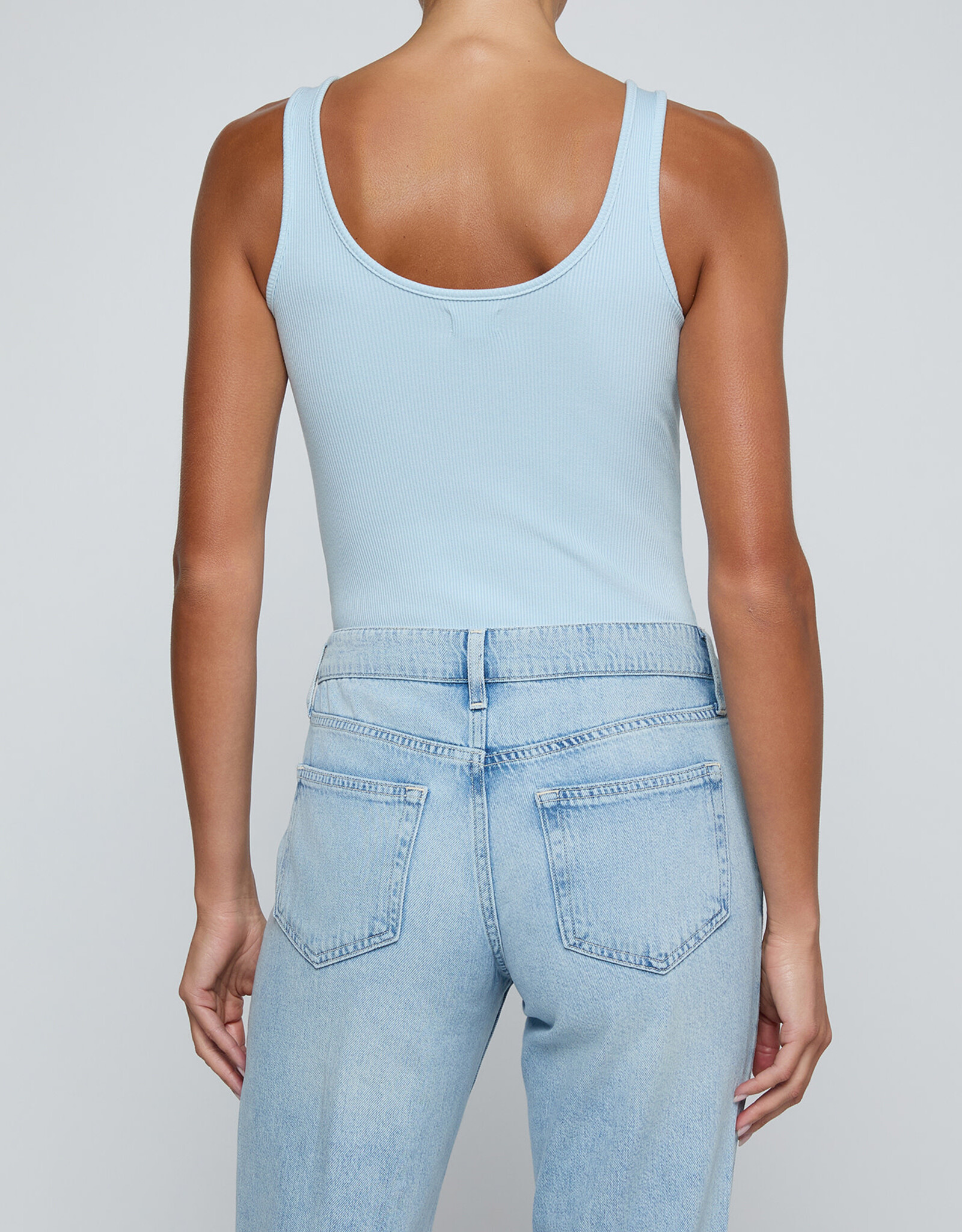 L'AGENCE Nica Scoop Nk Tank Bodysuit