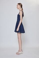 SIMKHAI ELEODRA DENIM MINI DRESS