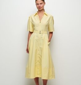 SIMKHAI MERIDITH COTTON MIDI DRESS