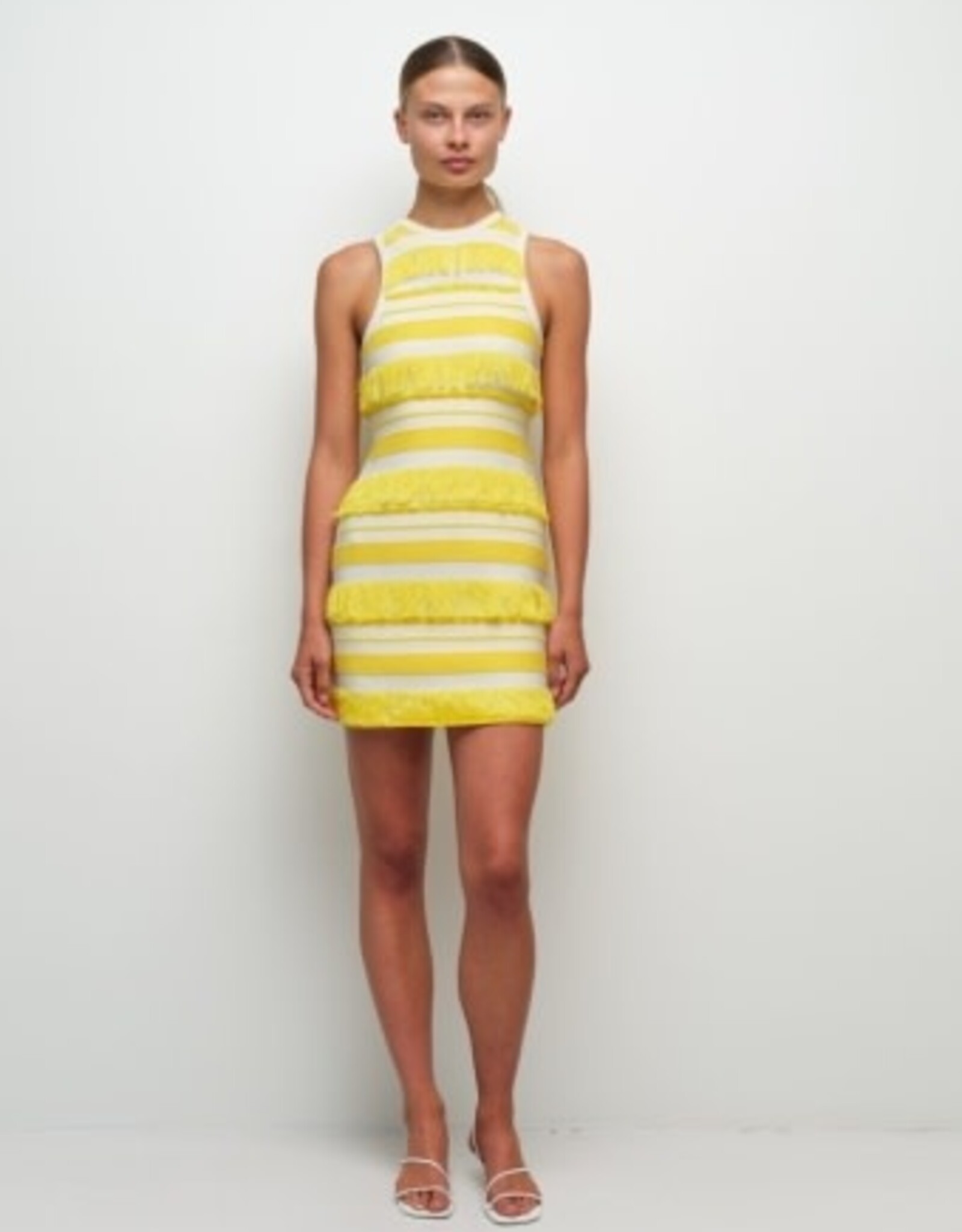 SIMKHAI ELLY KNIT MINI DRESS