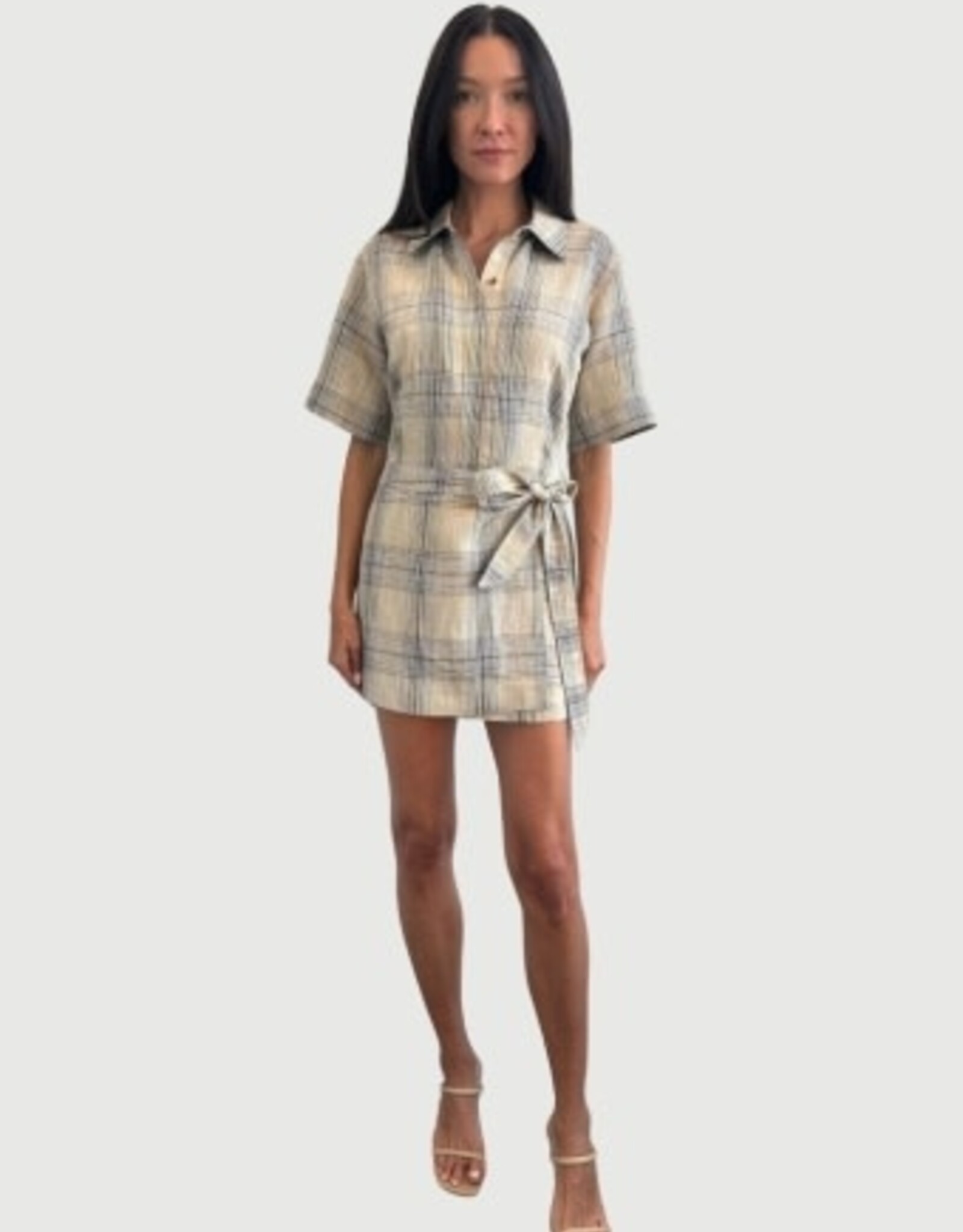 SIMKHAI JENSEN WRAP DRESS