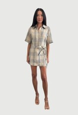 SIMKHAI JENSEN WRAP DRESS
