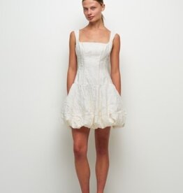 SIMKHAI NATTIE BUBBLE MINI DRESS