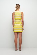 SIMKHAI ELLY KNIT MINI DRESS