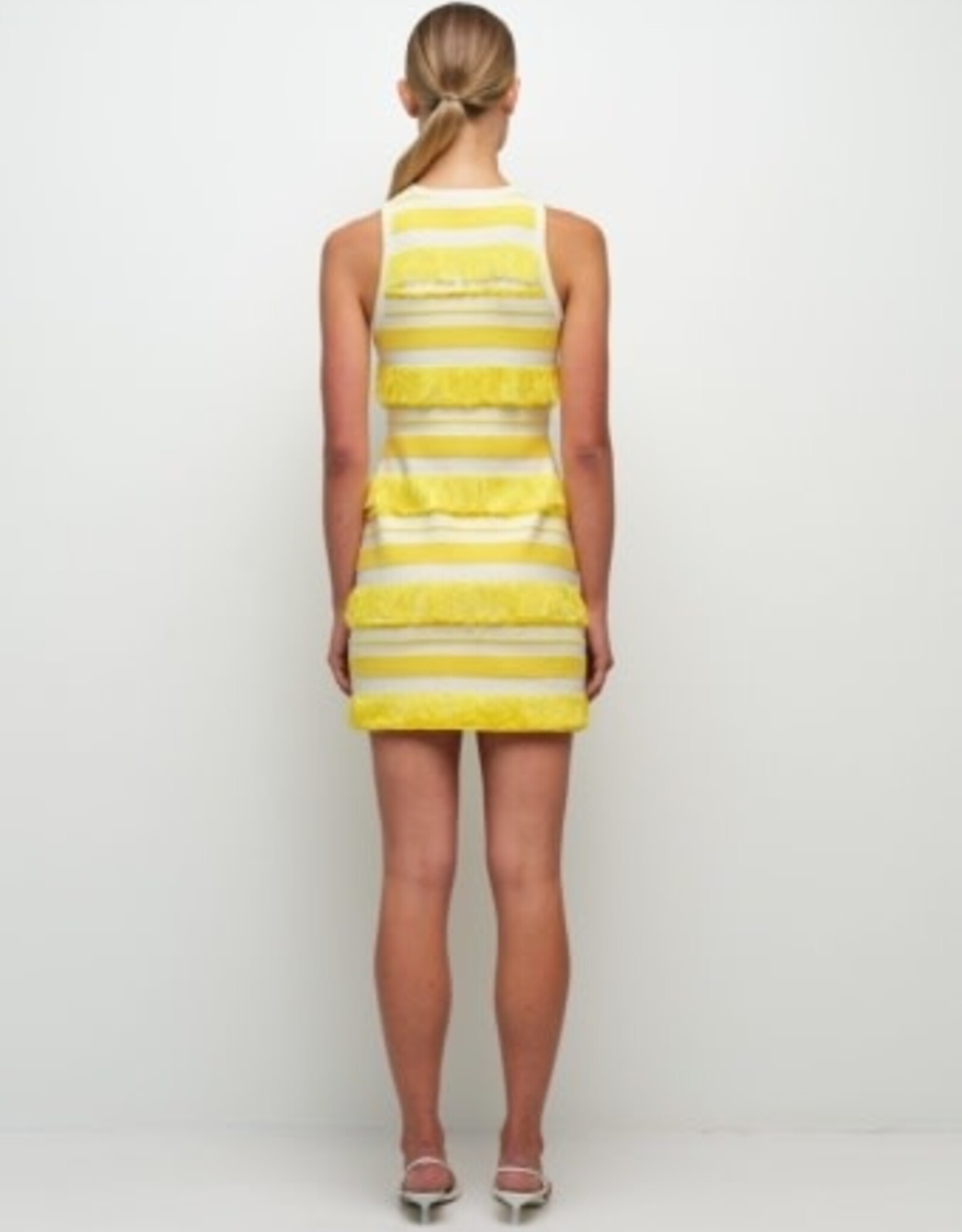 SIMKHAI ELLY KNIT MINI DRESS