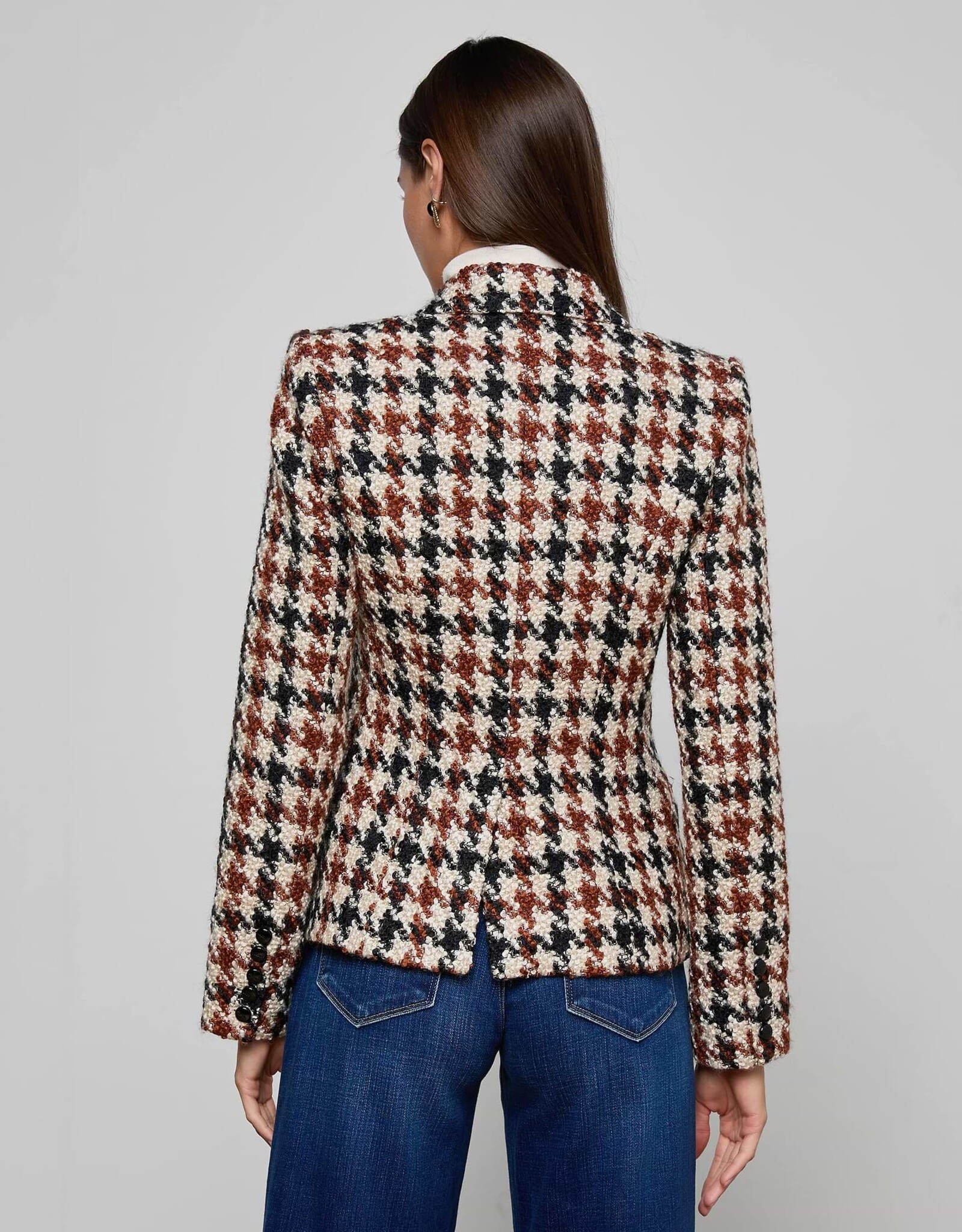 L'AGENCE MARIE DBL BRSTD BLAZER