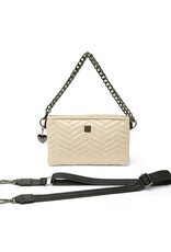 Think Royln Almost Famous-Blonde Patent-Moto Quilting