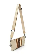 Think Royln Almost Famous- Colorblock Luxe Stripe- Blonde Patent