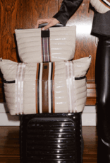 Think Royln Jetset Wingman- Colorblock Luxe Stripe- Blonde Patent