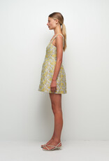 SIMKHAI LYDIA JACQUARD MINI DRESS