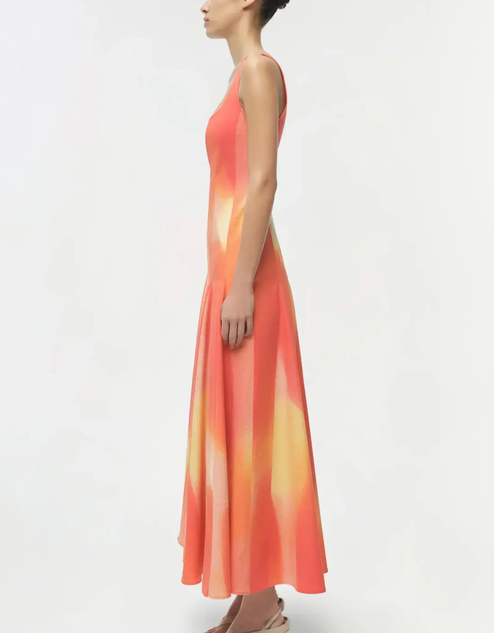 SIMKHAI LARA MIDI DRESS