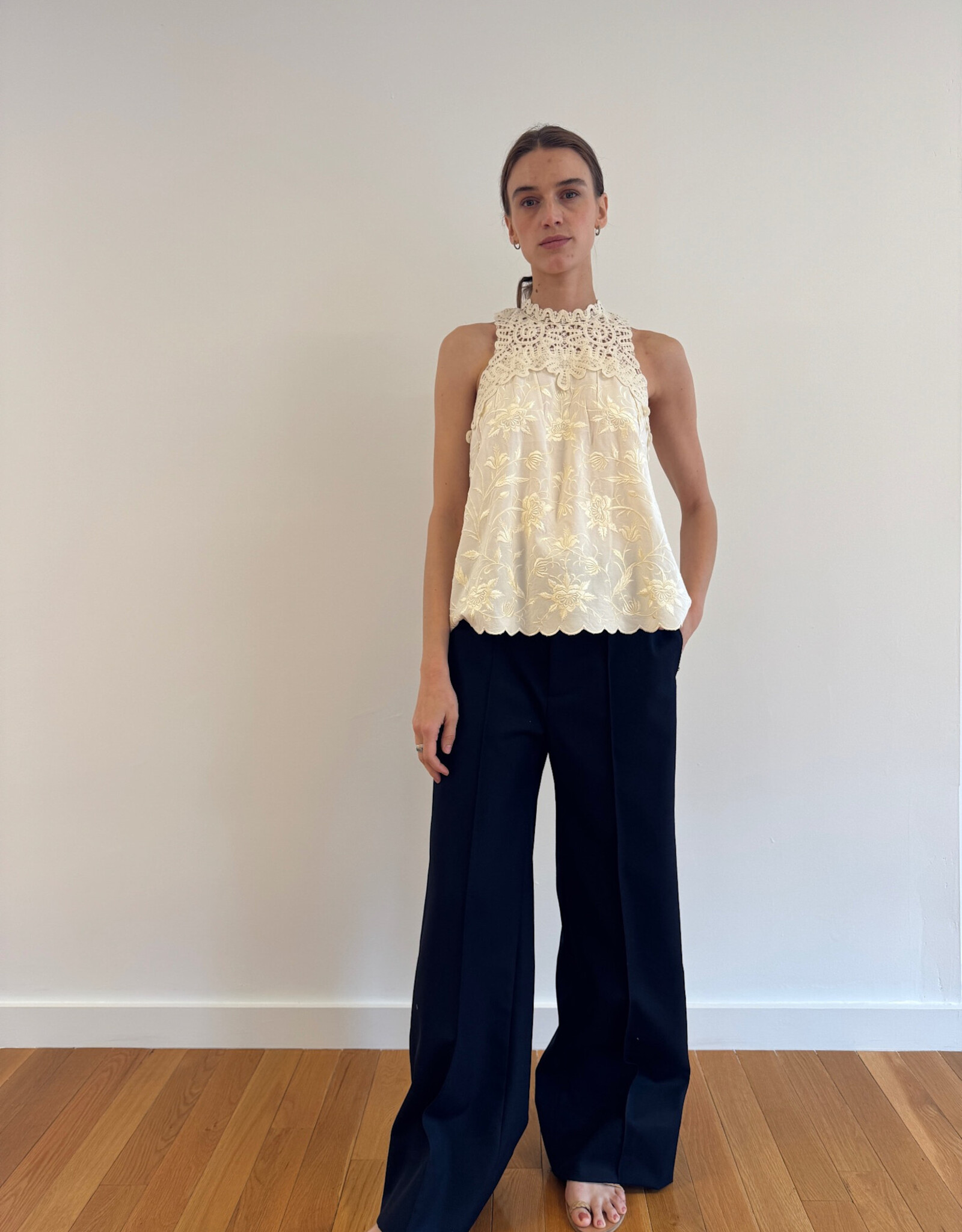 Sea ALINA LACE TANK TOP