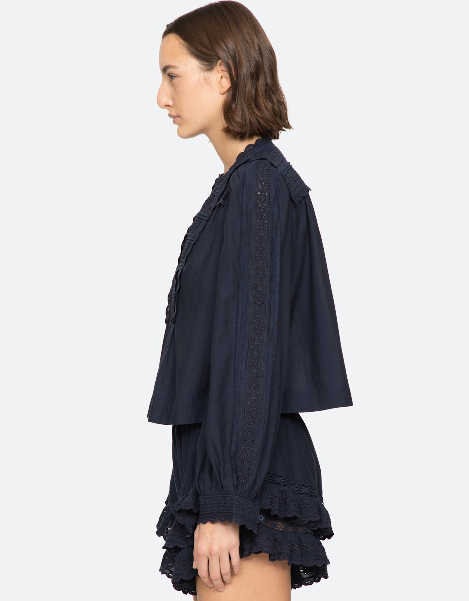 Sea ELIZA SOLID L/SLV TOP