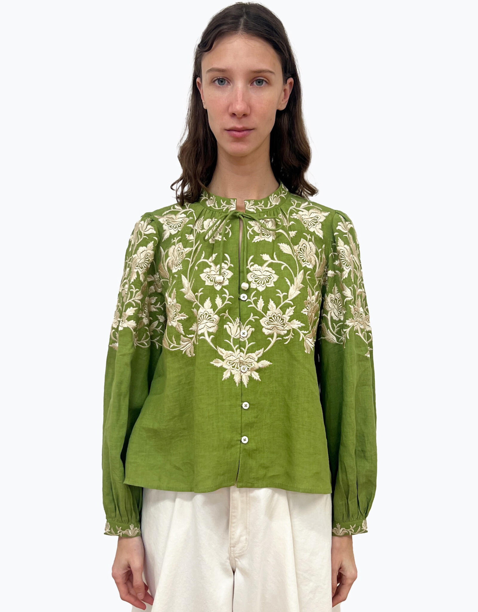 Sea ALINA LACE L/SLV SHIRT