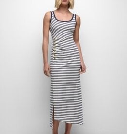 SIMKHAI BECKER COTTON JERSEY MIDI DRESS