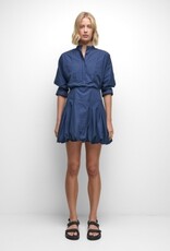 SIMKHAI EFFIE BUBBLE MINI DRESS