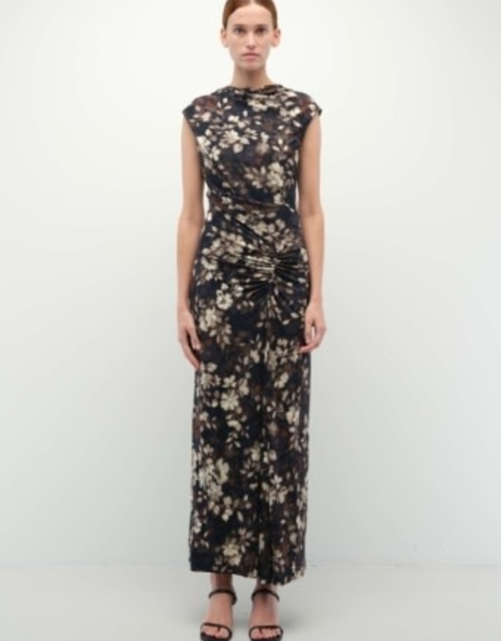 SIMKHAI ACACIA S/L MIDI DRESS