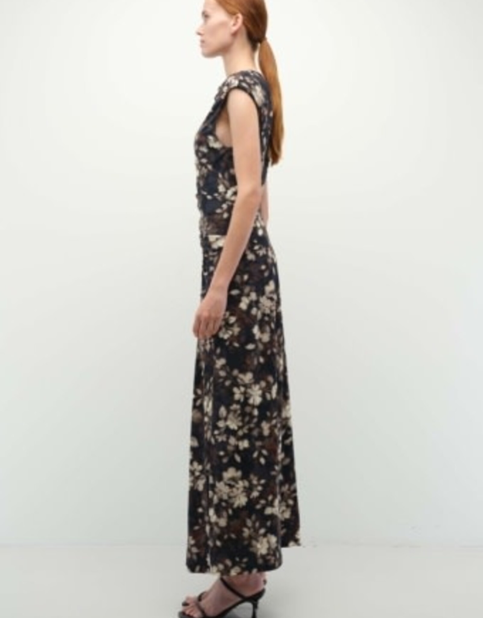 SIMKHAI ACACIA S/L MIDI DRESS