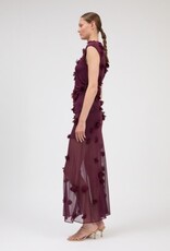 SIMKHAI TESSA S/S FLORAL APPLIQUE TOP
