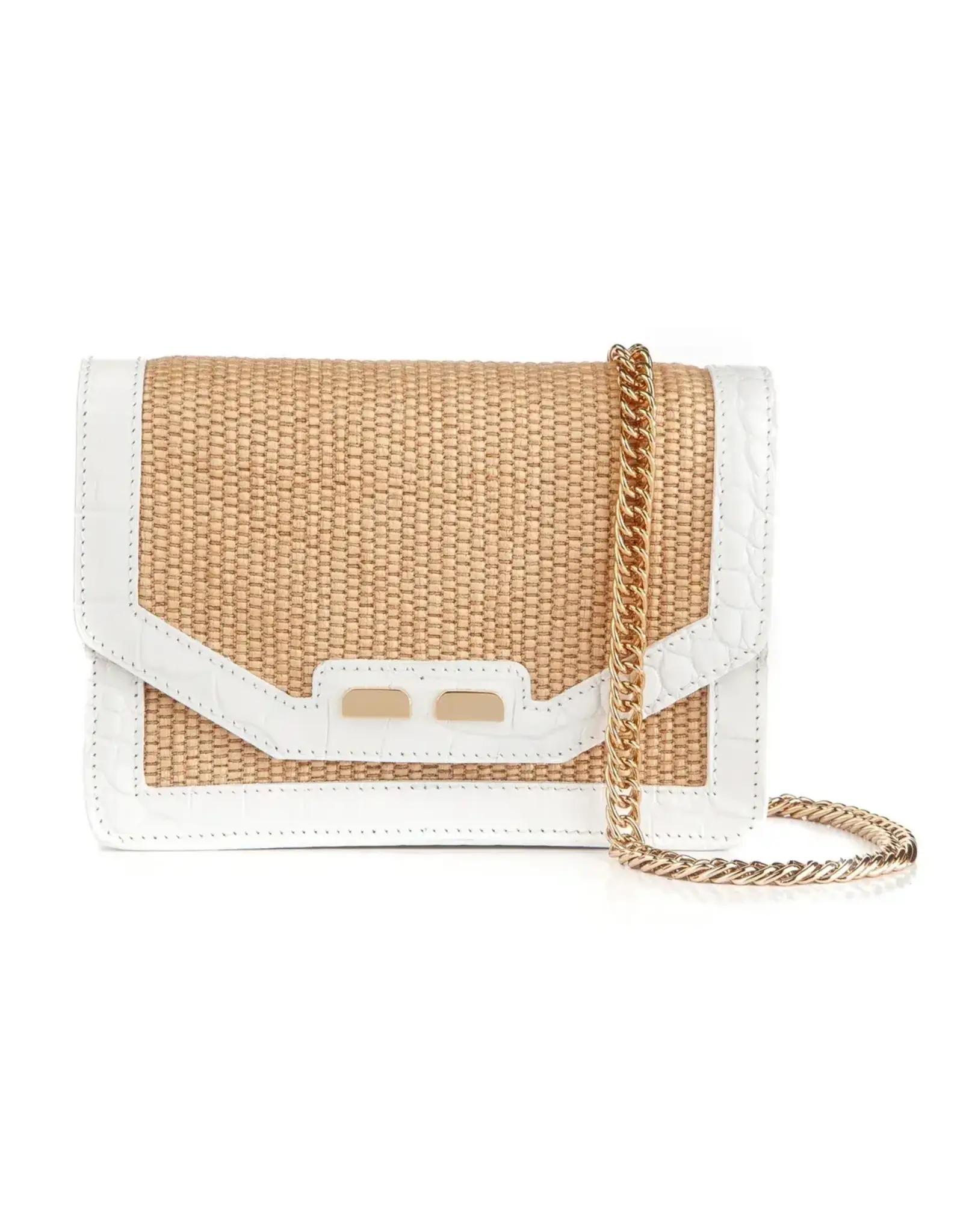 BENE Samuel Stadium: Raffia & White Lizard