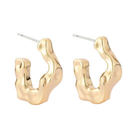 Mignonne Gavigan Anna Hoops GOLD