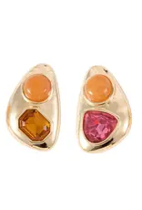 Mignonne Gavigan Clara Studs ORANGE GOLD