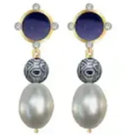 Mignonne Gavigan Clara Earrings BLUES