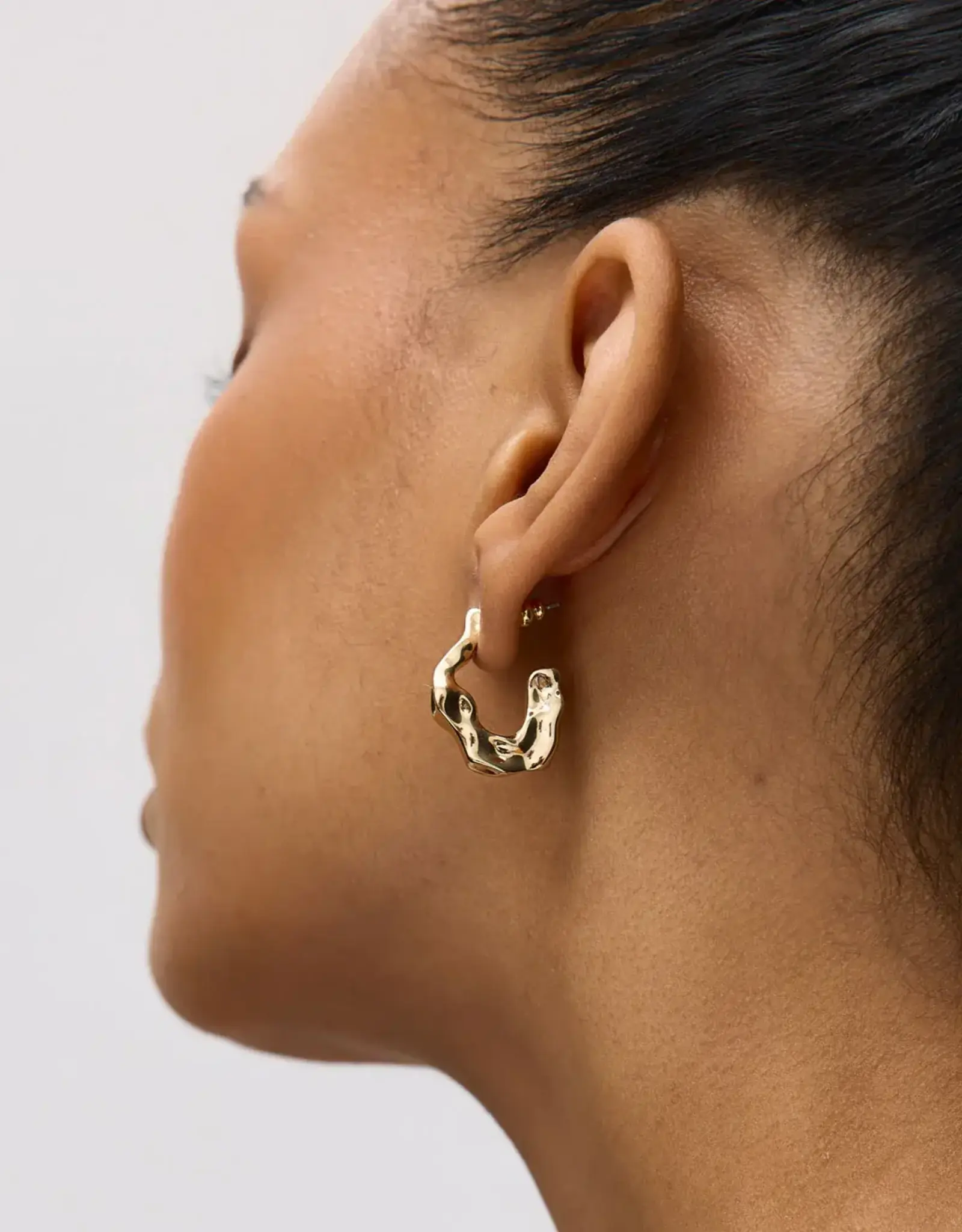 Mignonne Gavigan Anna Hoops GOLD