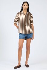 rag & bone connie ss stripe shirt