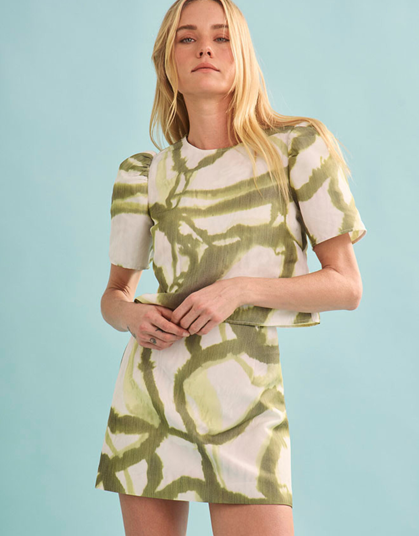 Hunter Bell New York Britt Mini Skirt
