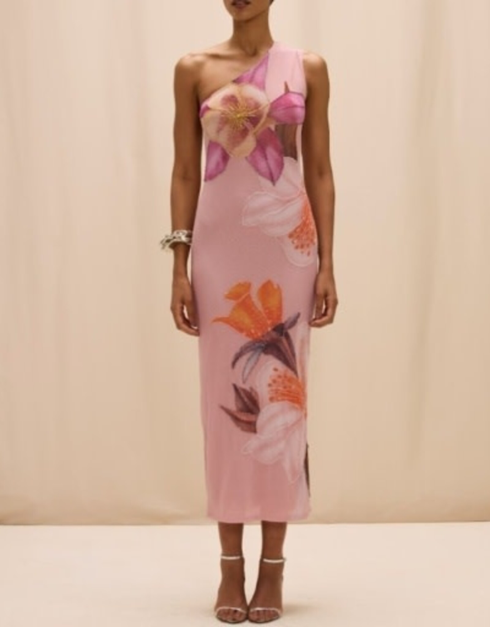 PatBo PEONY PRINTED MAXI DRESS