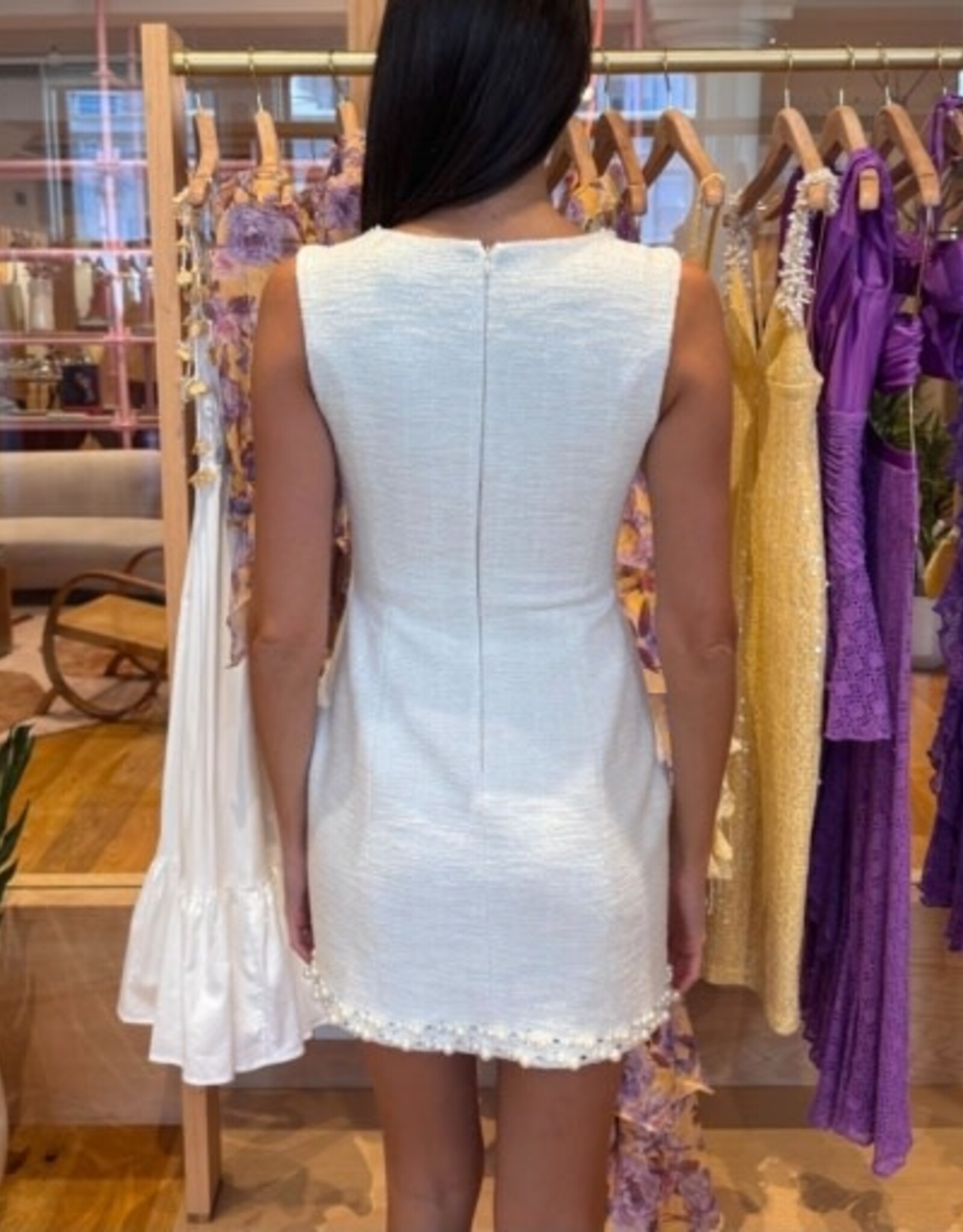 PatBo TWEED ELSA MINI DRESS