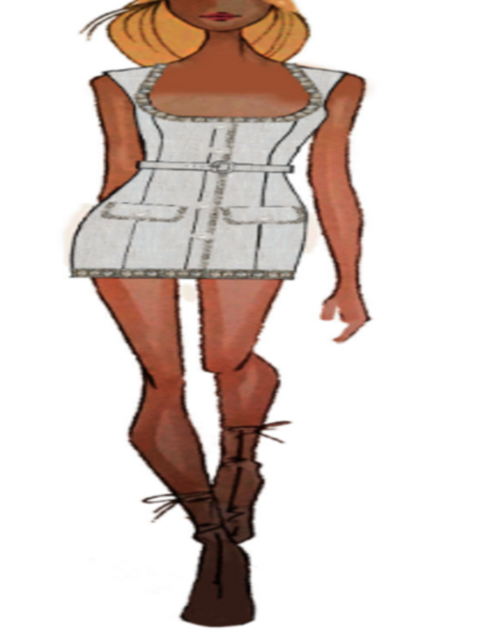 PatBo TWEED ELSA MINI DRESS