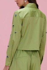 PatBo BLOSSOM POPLIN EMBROIDERY SHIRT