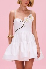 PatBo BLOSSOM POPLIN ORCHID MINI DRESS