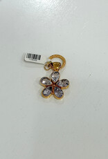 Sennod Jewelry Design VVB455-Amethyst Flower Vignette- Gold