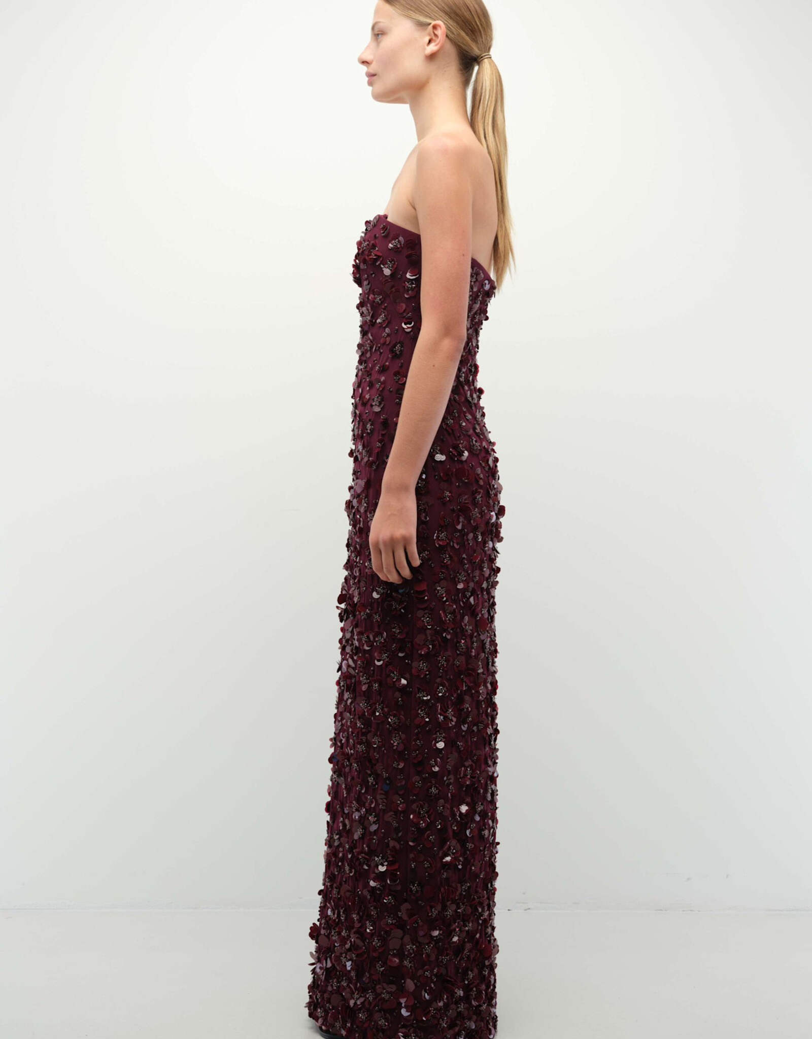 SIMKHAI SERAFINA S/L GOWN