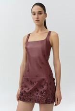 SIMKHAI TALEN S/L MIDI DRESS