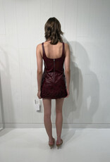 SIMKHAI TALEN S/L MIDI DRESS