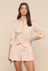 L'AGENCE Pearson Military Blouse