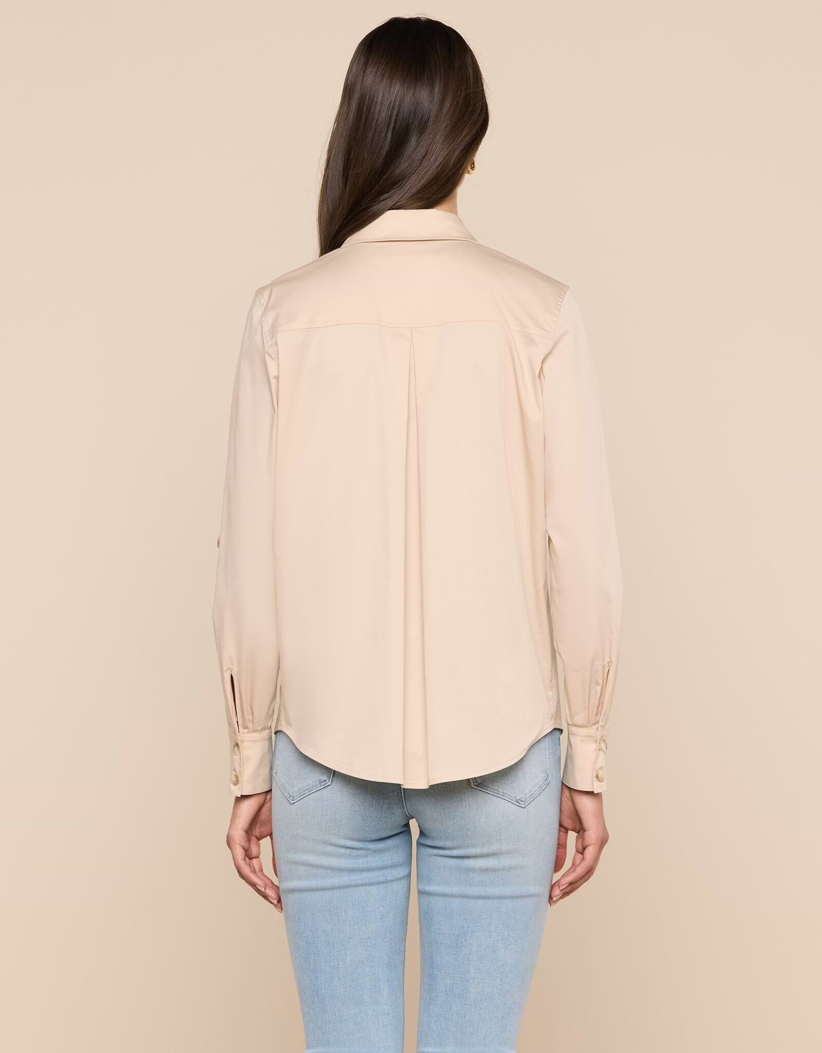L'AGENCE Pearson Military Blouse