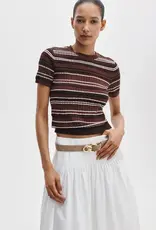 rag & bone Karina Stripe Short Sleeve