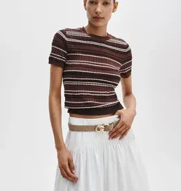 rag & bone Karina Stripe Short Sleeve