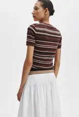 rag & bone Karina Stripe Short Sleeve